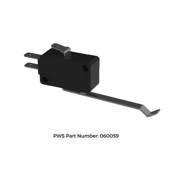 Microswitch for Upper Boiling Tank, Formed Long Arm (#060059)