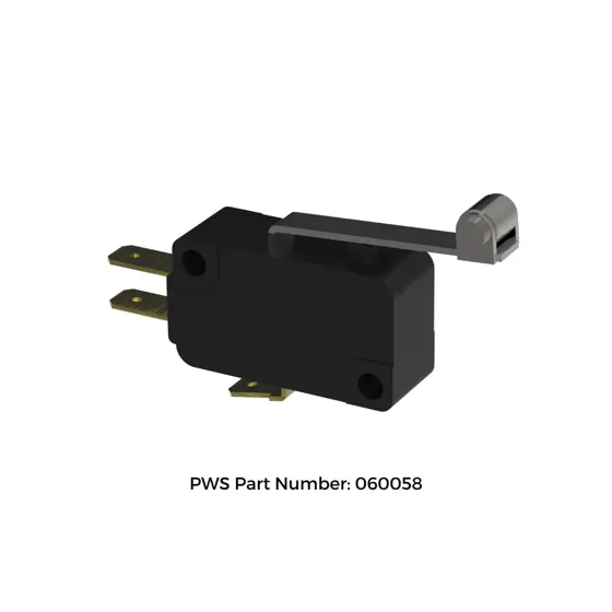 Microswitch for Lower Boiling Tank, Short Arm Roller (#060058)