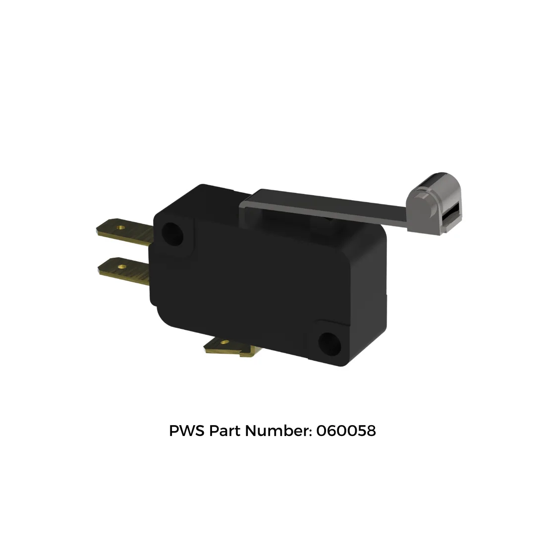Microswitch for Lower Boiling Tank, Short Arm Roller (#060058)