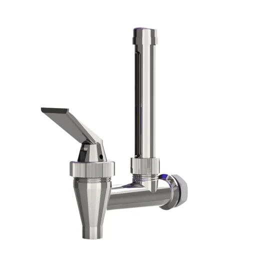PWS Stainless Steel Drain Valve w/ Sight Gauge (#500515, #500516, #500517, #500518)